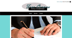 Desktop Screenshot of fourcornerstitle.com